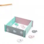 Holz Kinder Fischspiel Balancespiel Animals mit Meerestieren - Jollein Personalisiert mit Namen